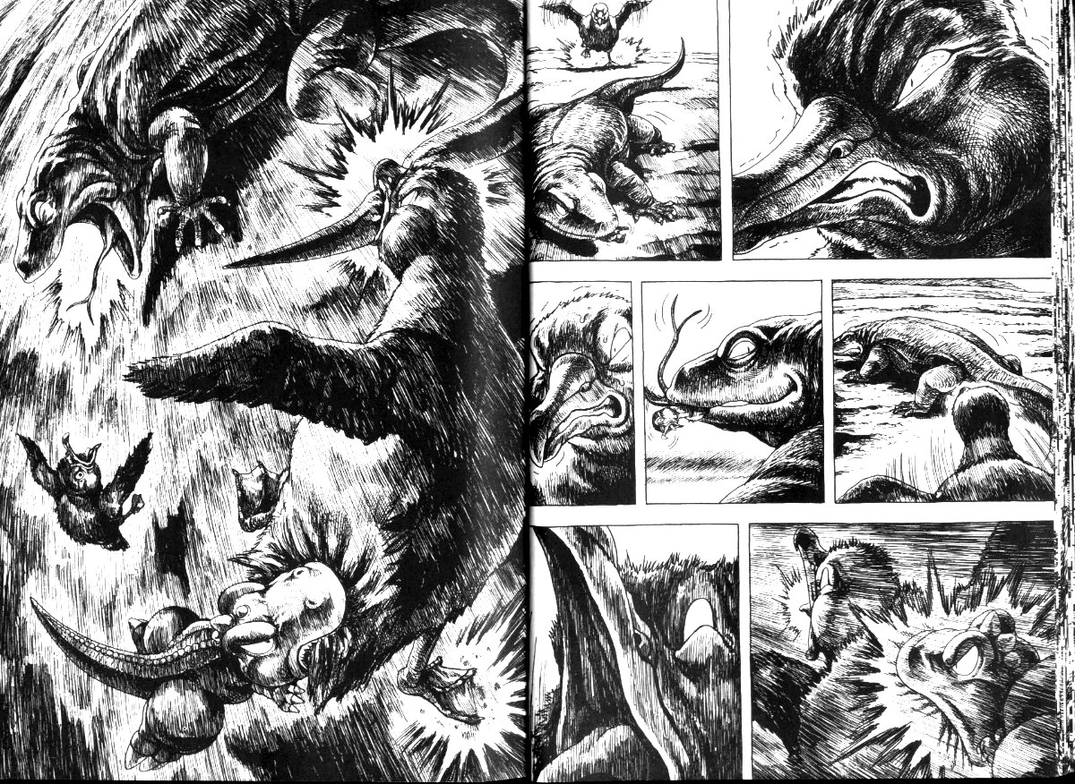Gon Chapter 7.21 page 18 - Vol.7 Chapter 21: Gon Raises A Chick