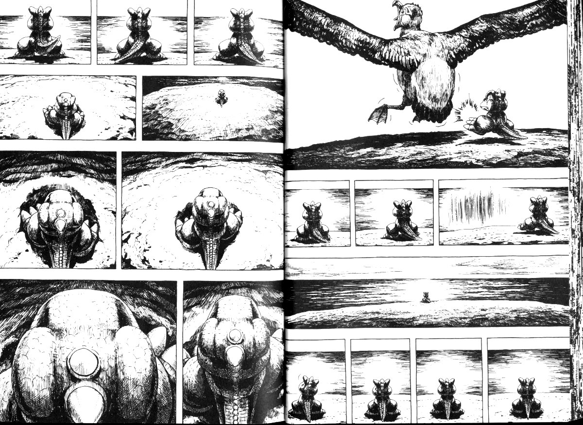 Gon Chapter 7.21 page 21 - Vol.7 Chapter 21: Gon Raises A Chick