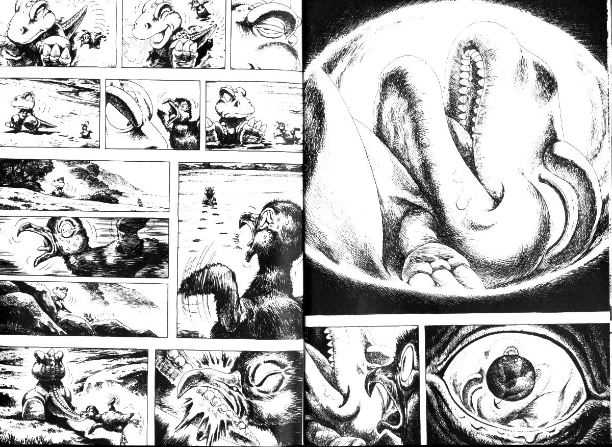 Gon Chapter 7.21 page 6 - Vol.7 Chapter 21: Gon Raises A Chick