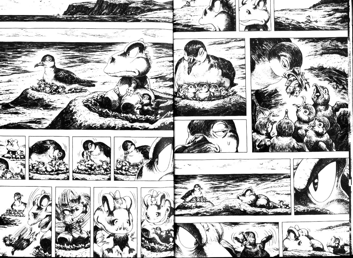Gon Chapter 7.21 page 7 - Vol.7 Chapter 21: Gon Raises A Chick