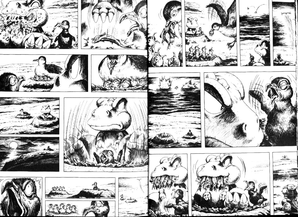 Gon Chapter 7.21 page 8 - Vol.7 Chapter 21: Gon Raises A Chick