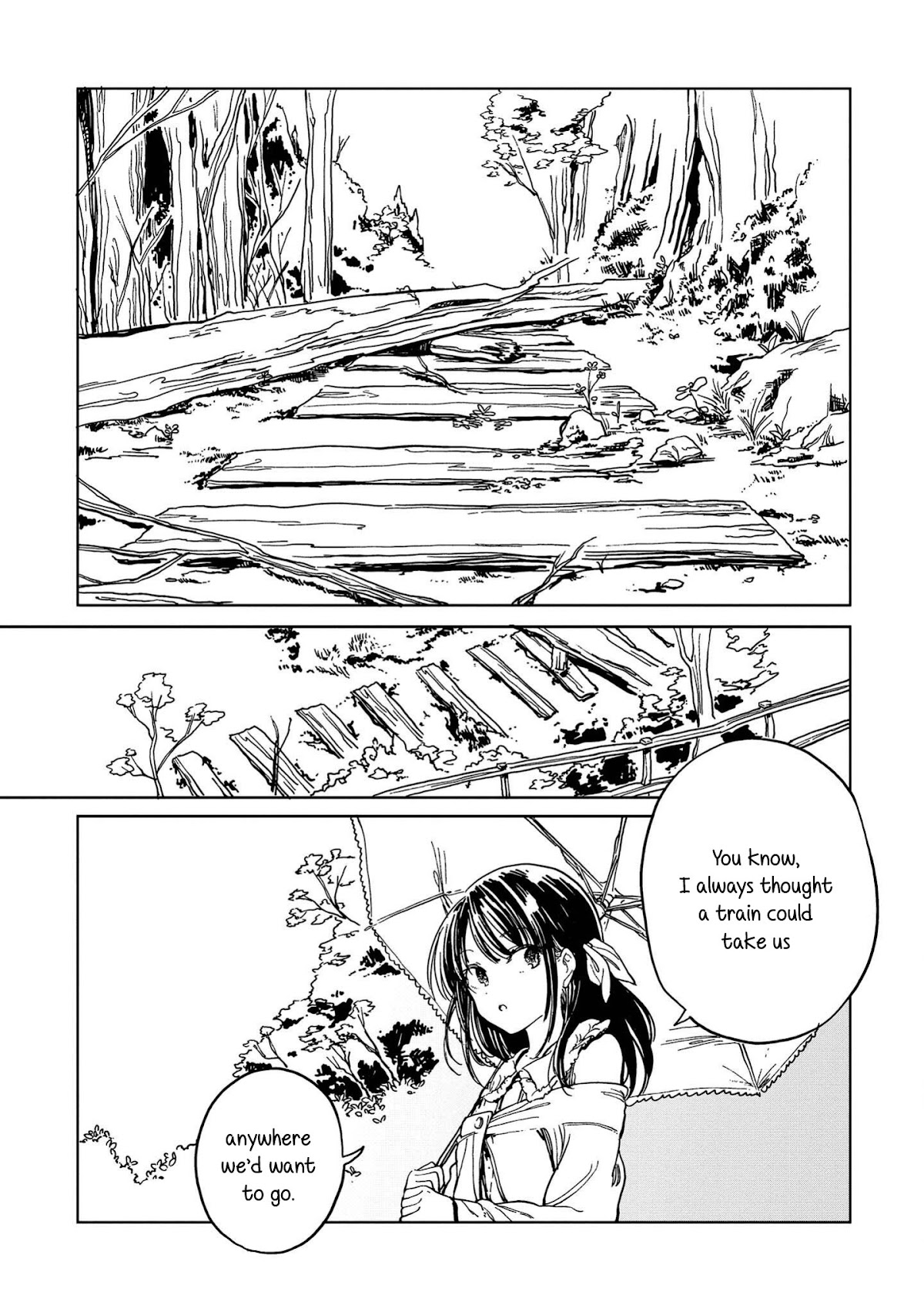 Good-Bye Dystopia Chapter 4 page 8 - Chapter 4: End of the Line