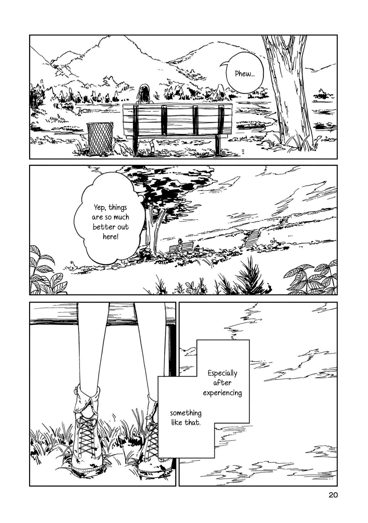 Good-Bye Dystopia Chapter 5 page 16 - Chapter 5: Look Both Ways, Always