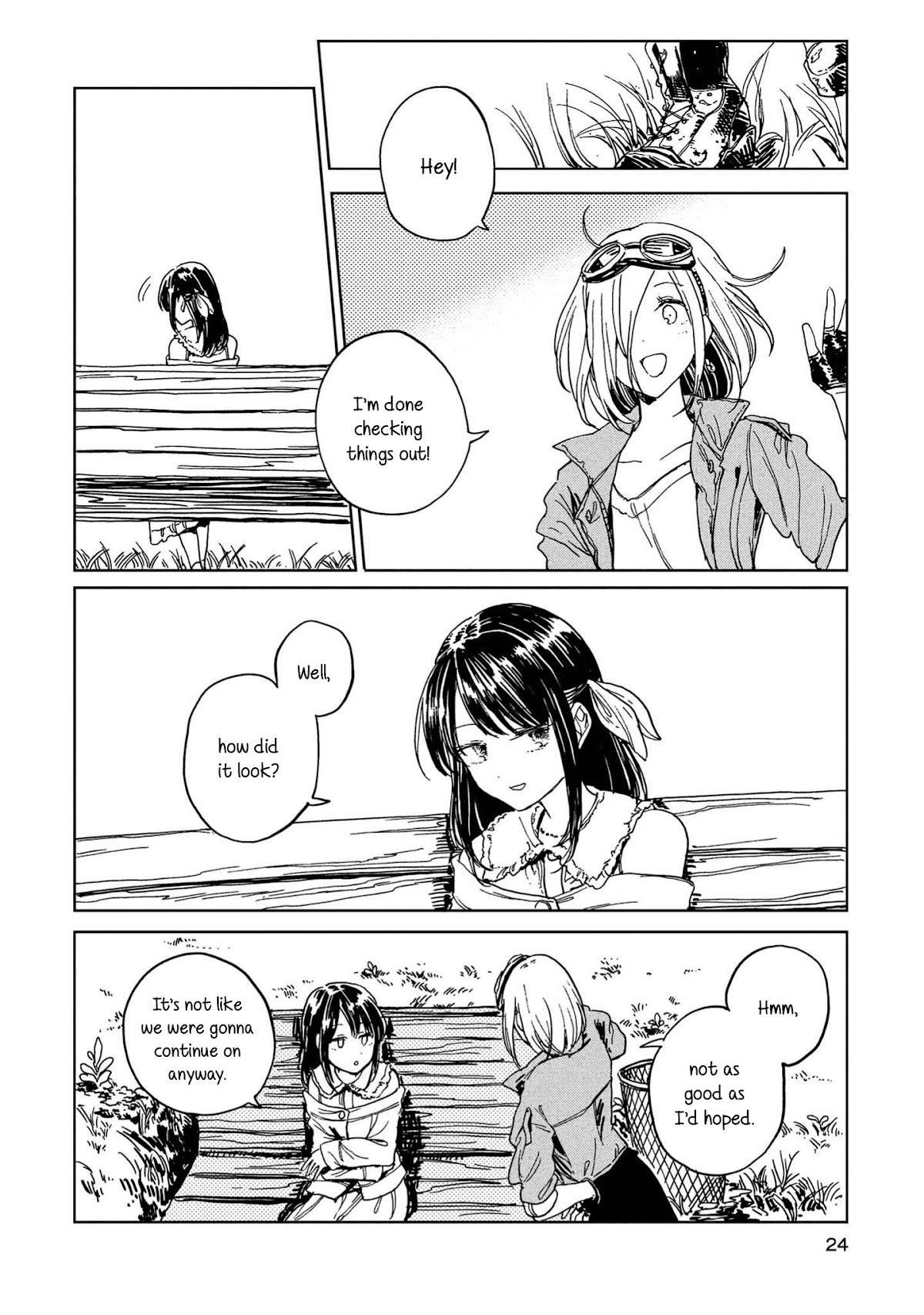 Good-Bye Dystopia Chapter 5 page 20 - Chapter 5: Look Both Ways, Always