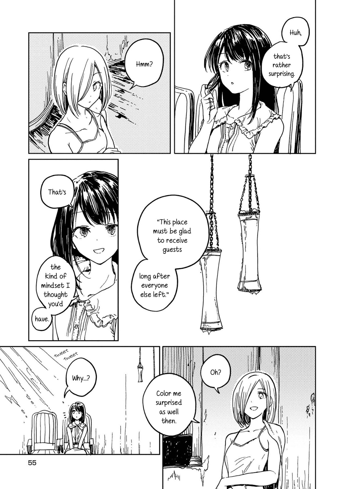 Good-Bye Dystopia Chapter 6 page 15 - Chapter 6: Folding the Umbrella