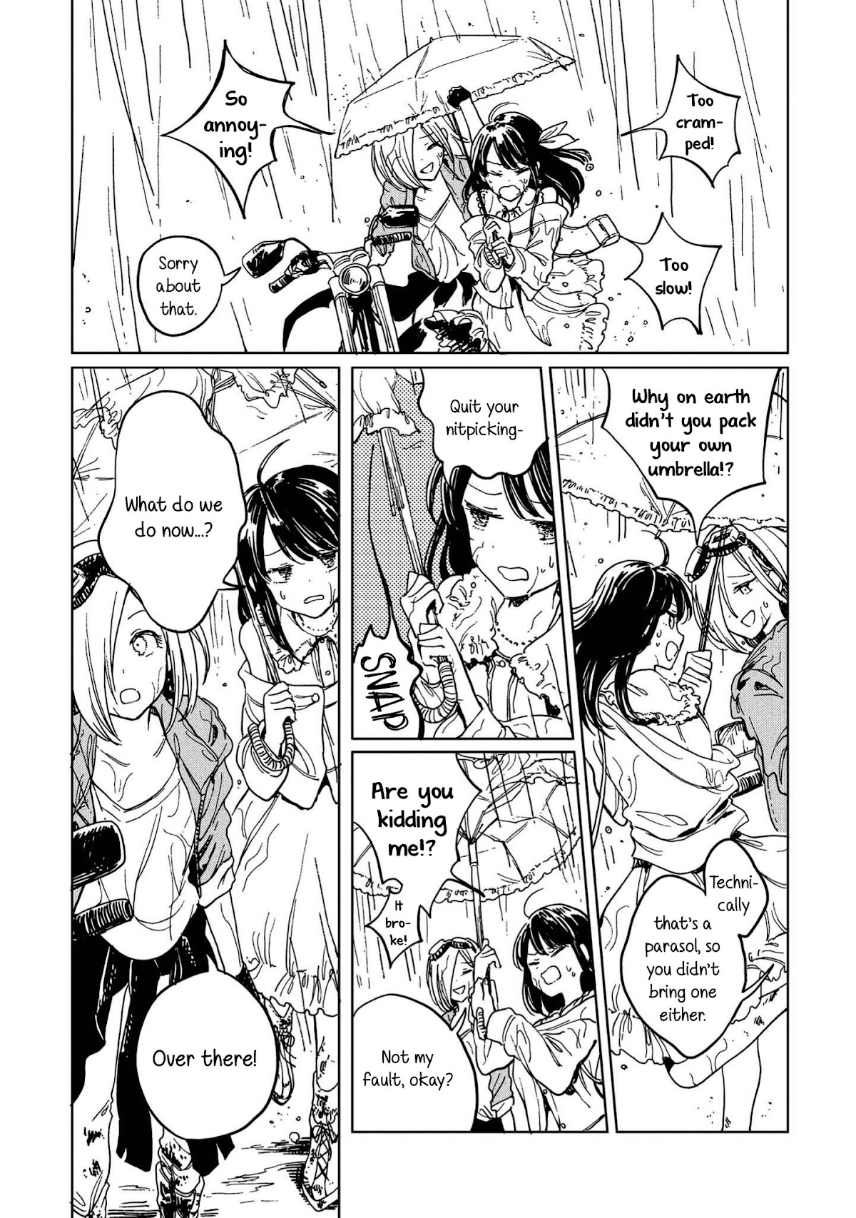 Good-Bye Dystopia Chapter 6 page 5 - Chapter 6: Folding the Umbrella