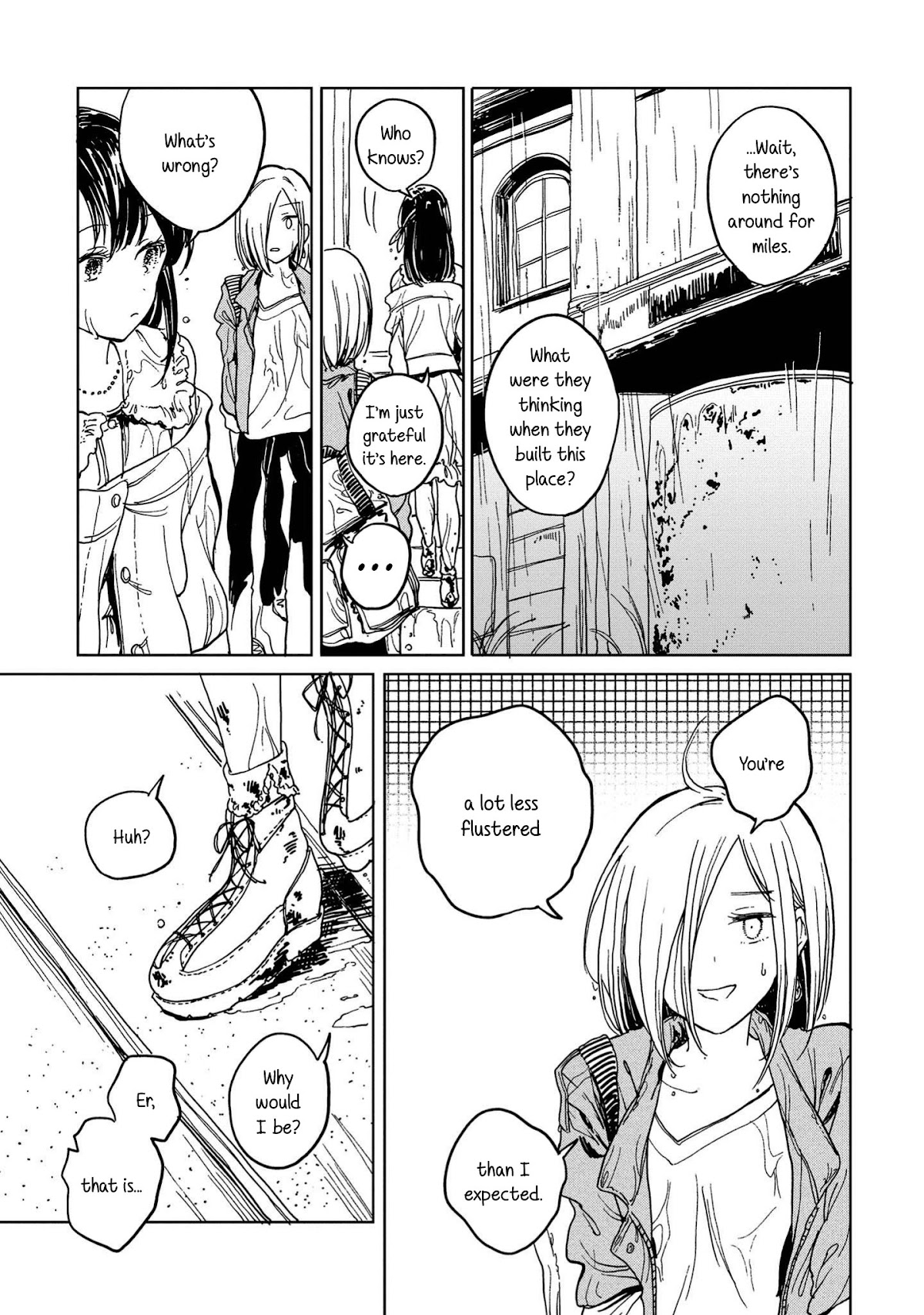 Good-Bye Dystopia Chapter 6 page 7 - Chapter 6: Folding the Umbrella
