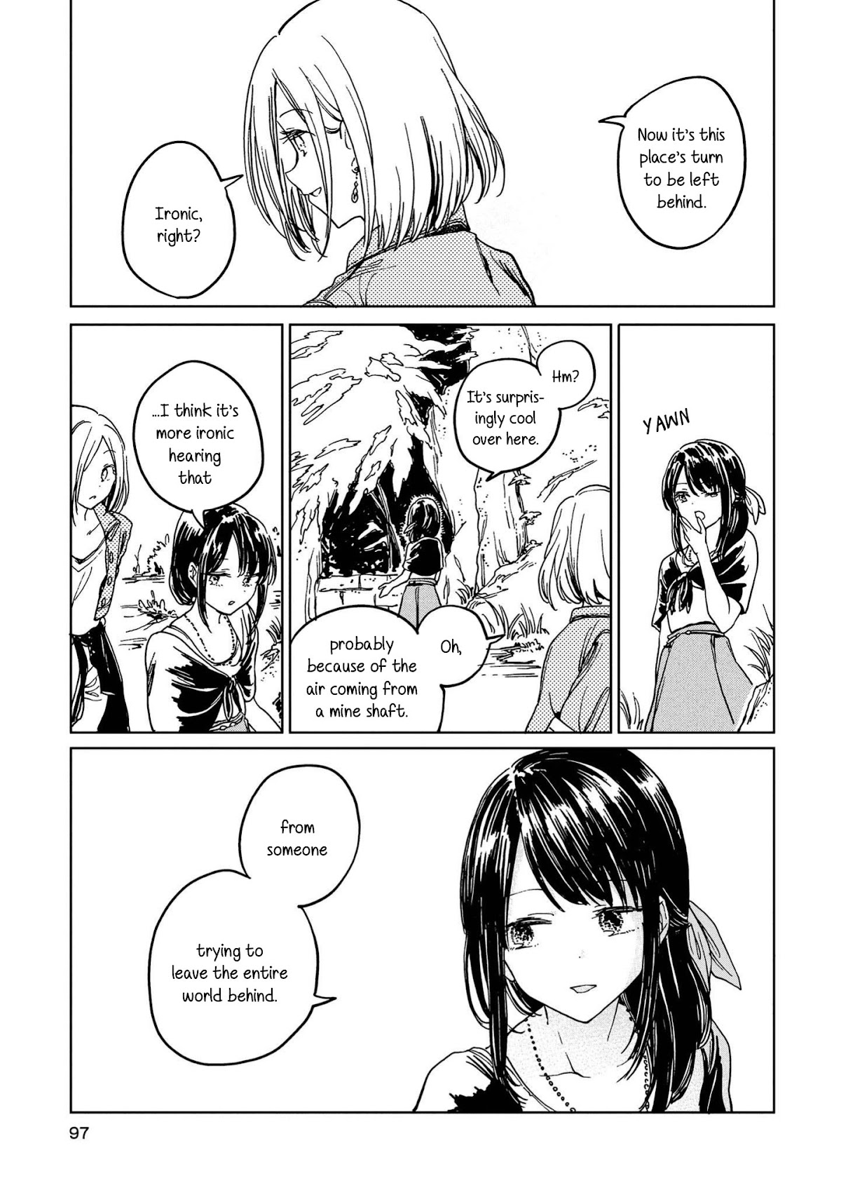 Good-Bye Dystopia Chapter 7 page 19 - Chapter 7: Oversized Garbage