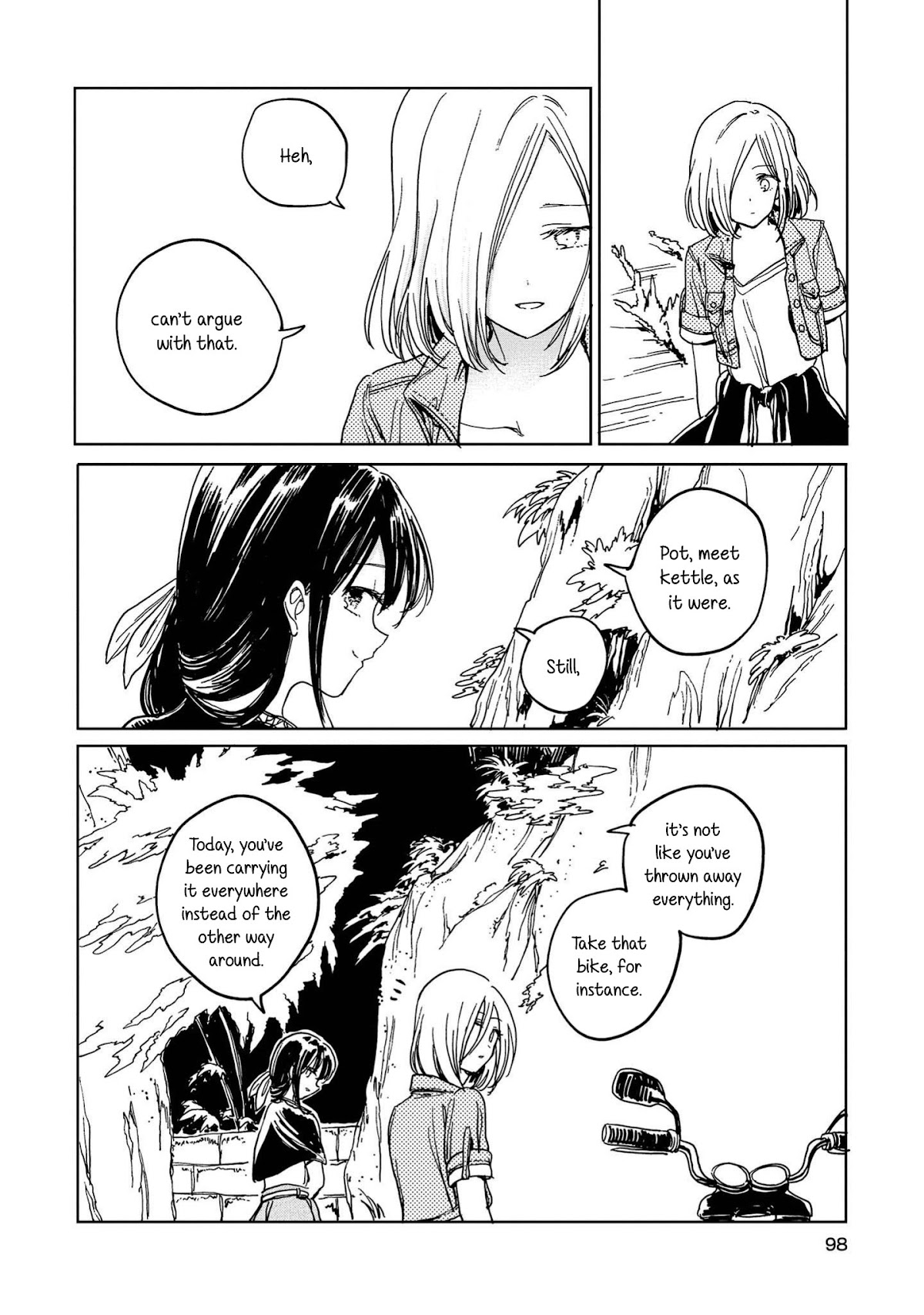 Good-Bye Dystopia Chapter 7 page 20 - Chapter 7: Oversized Garbage
