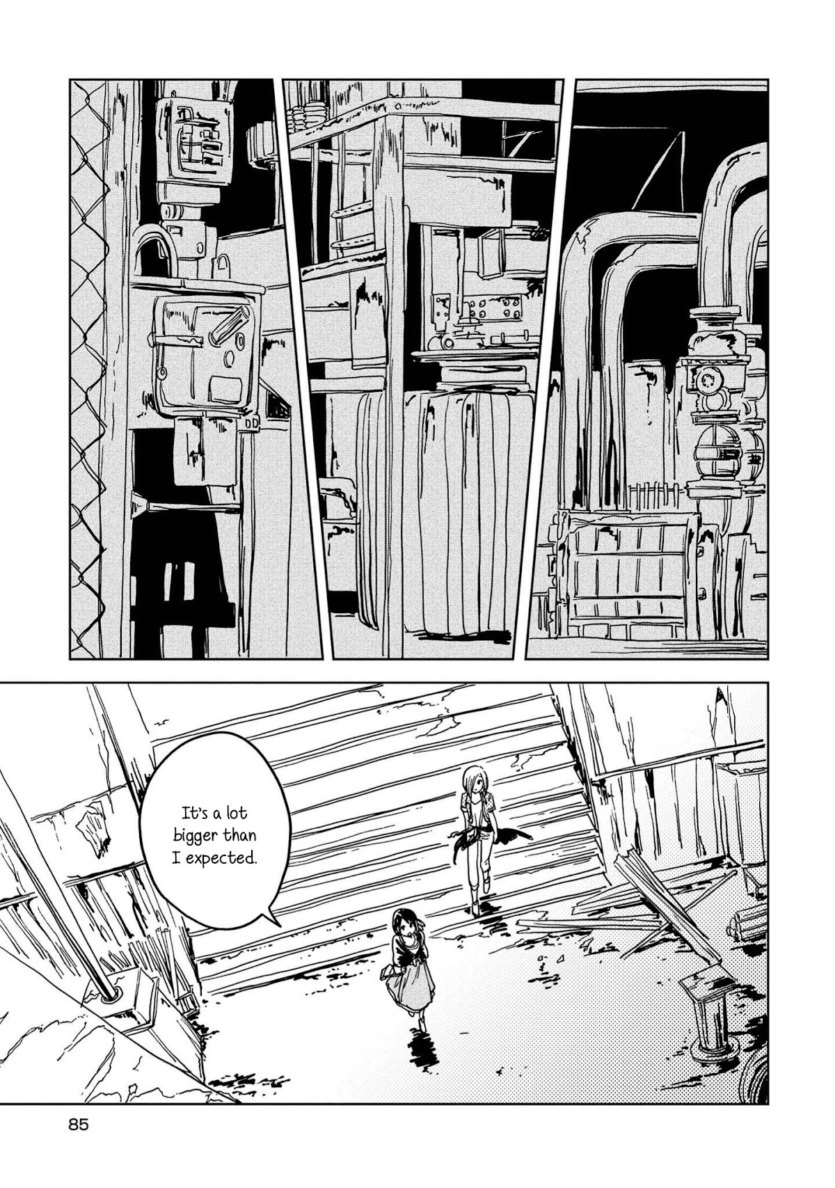 Good-Bye Dystopia Chapter 7 page 7 - Chapter 7: Oversized Garbage
