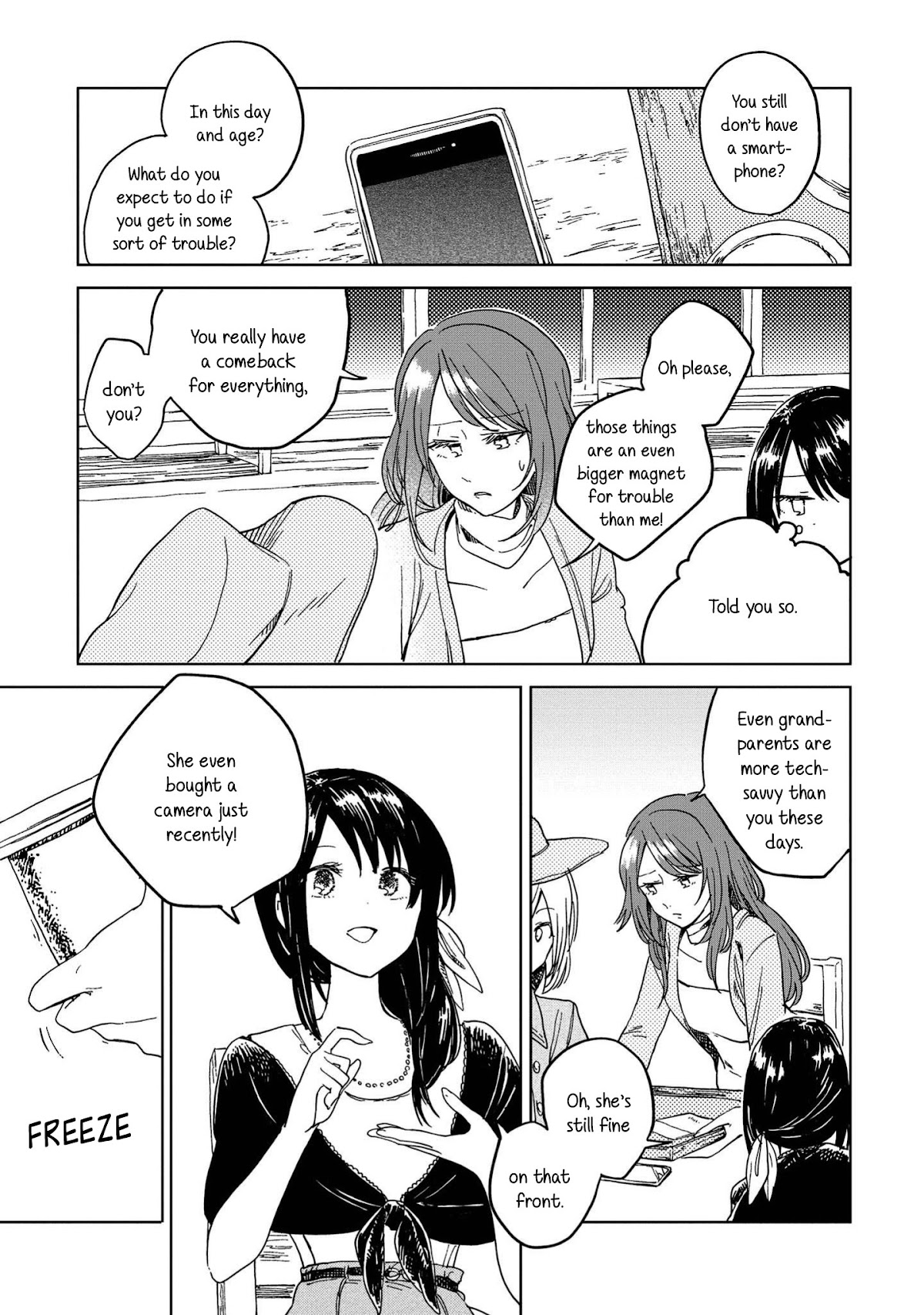 Good-Bye Dystopia Chapter 9 page 18 - Chapter 9: The Slightest Change