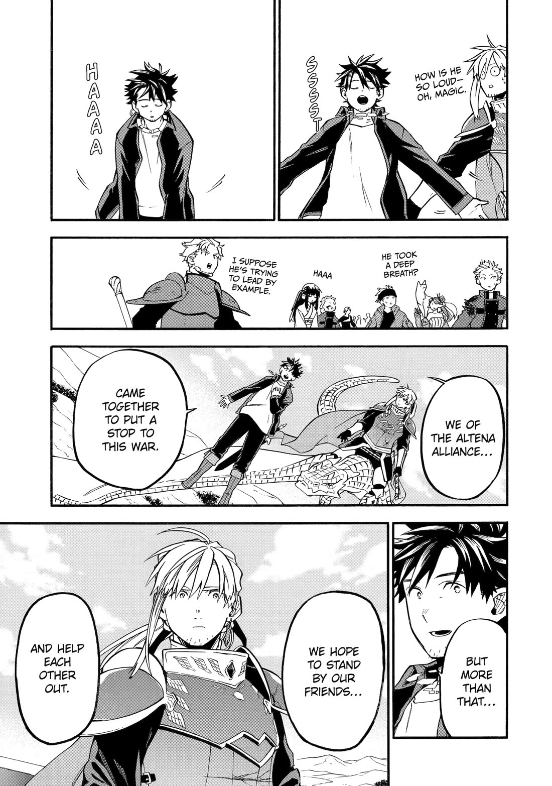 Good Deeds of Kane of Old Guy Chapter 54 page 13 - Chapter 54: LET'S ALL TAKE THREE STEPS BACK