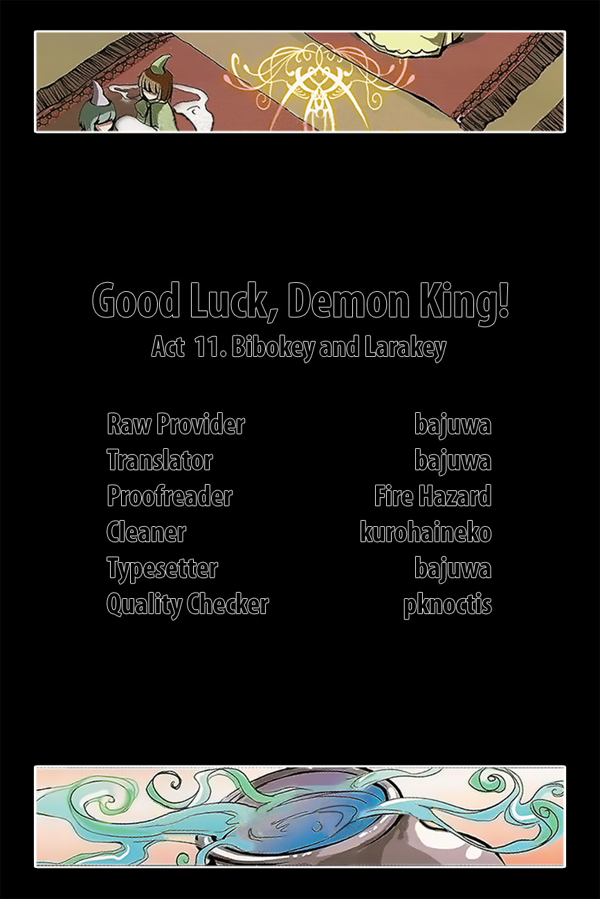 Good Luck, Demon King! Chapter 11 page 2 - Chapter 11: Act 11. Bibokey & Larakey