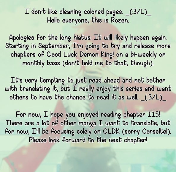 Good Luck, Demon King! Chapter 115 page 28 - Chapter 115: Distant Horizon