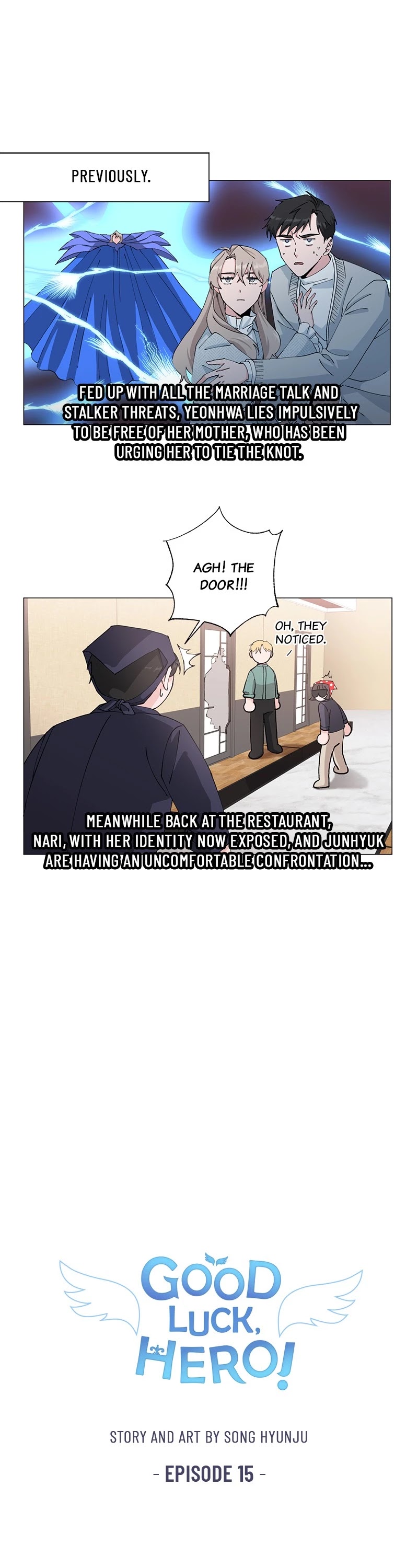 Good Luck, Hero! Chapter 15 page 1 - Chapter 15: Episode 15