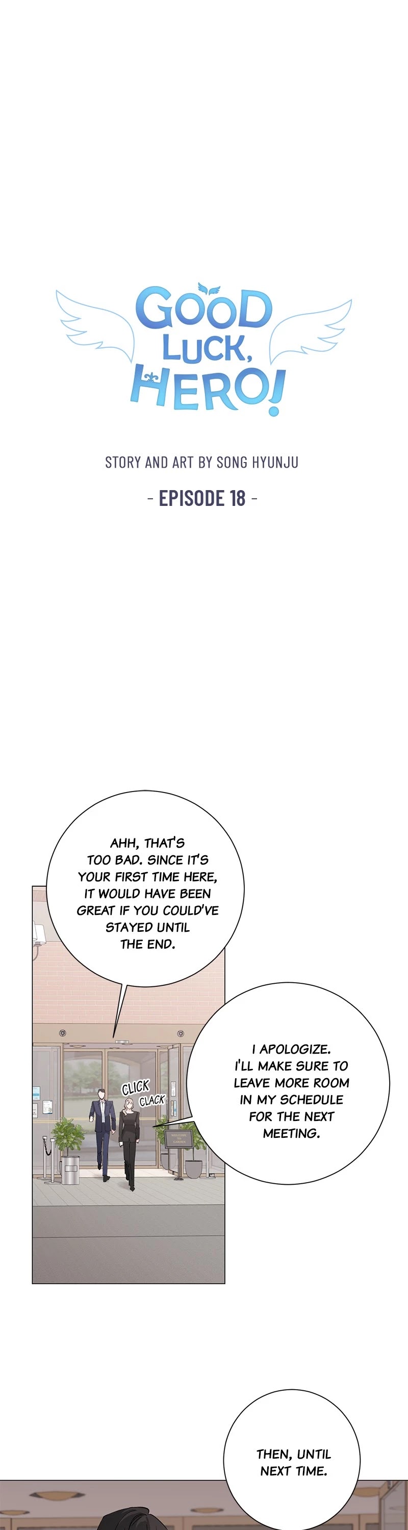 Good Luck, Hero! Chapter 18 page 1 - Chapter 18: Episode 18