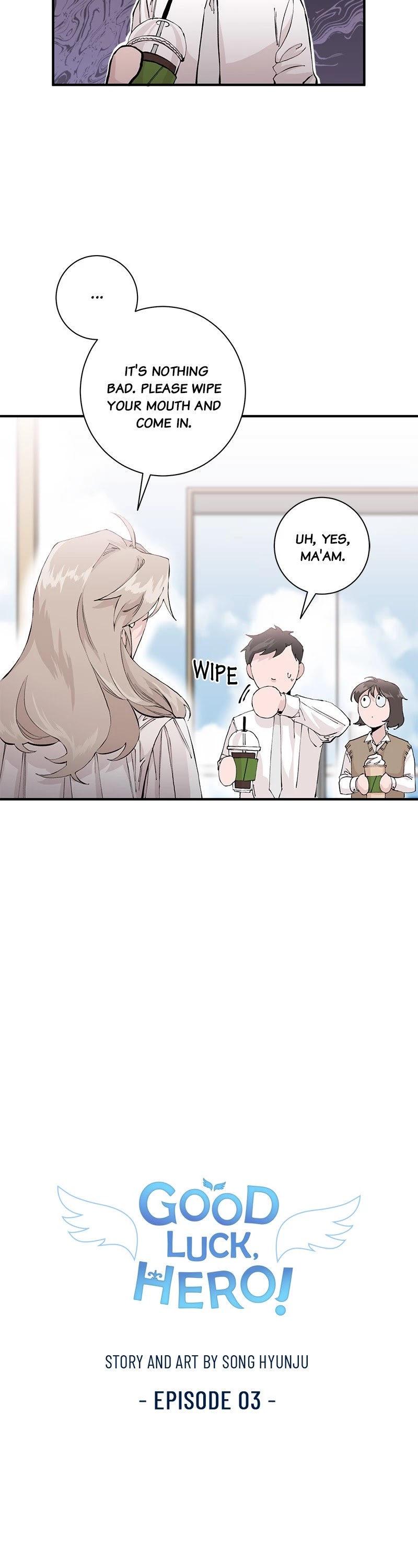 Good Luck, Hero! Chapter 3 page 2 - Chapter 3: Episode 3