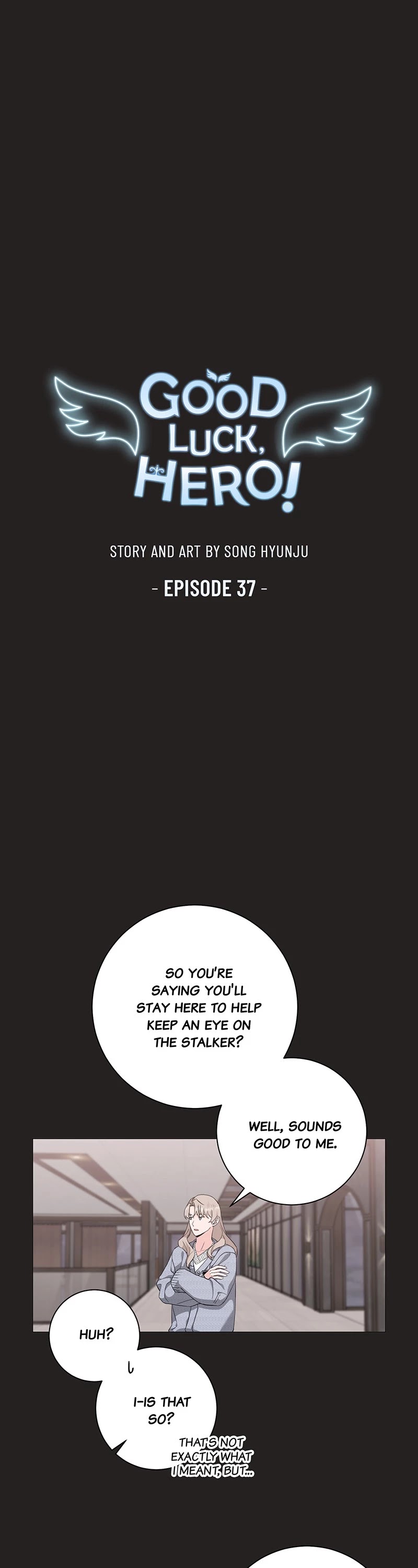 Good Luck, Hero! Chapter 37 page 1 - Chapter 37: Episode 37