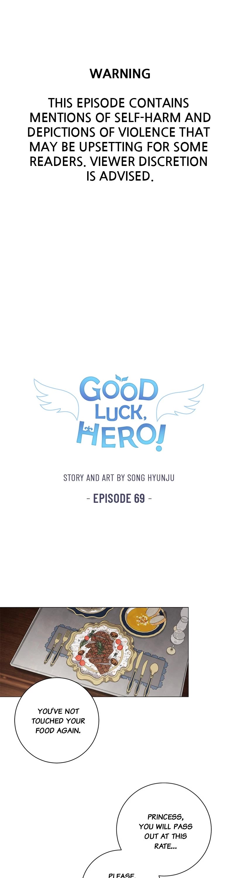 Good Luck, Hero! Chapter 69 page 1 - Chapter 69: (S2) Episode 69