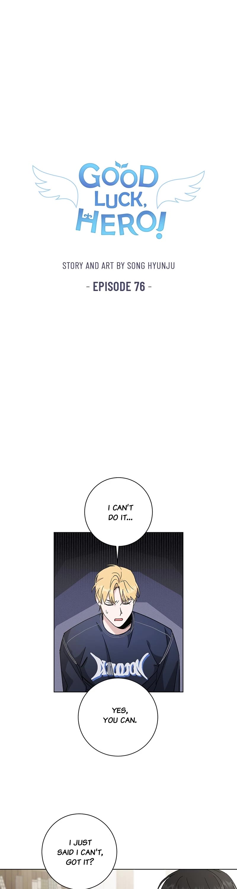 Good Luck, Hero! Chapter 76 page 1 - Chapter 76: (S2) Episode 76