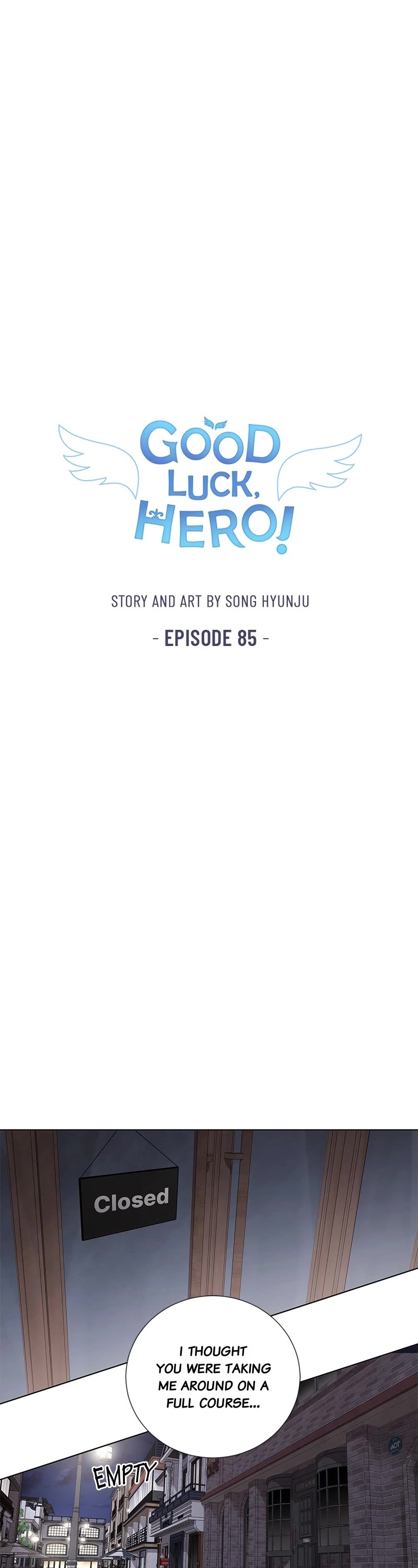 Good Luck, Hero! Chapter 85 page 1 - Chapter 85: (S2) Episode 85