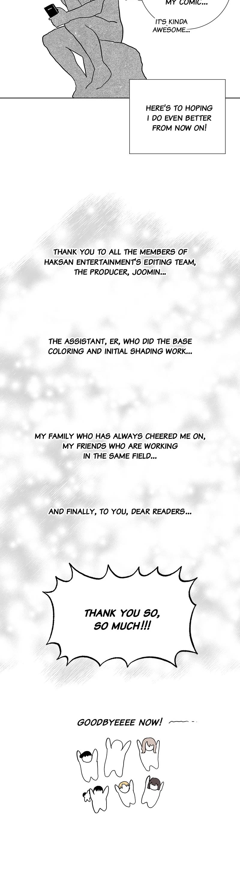 Good Luck, Hero! Chapter 87 page 7 - Chapter 87: Afterword [END]