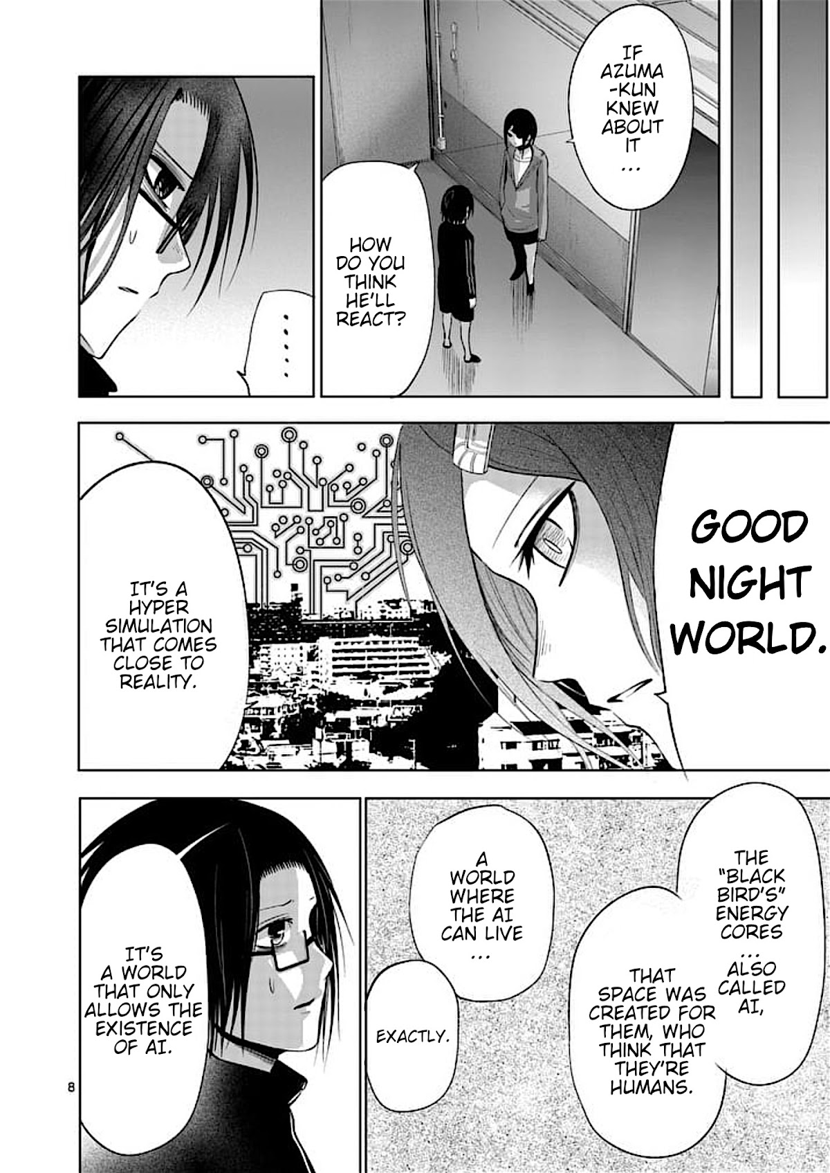 Good Night World Chapter 35 page 8 - Chapter 35