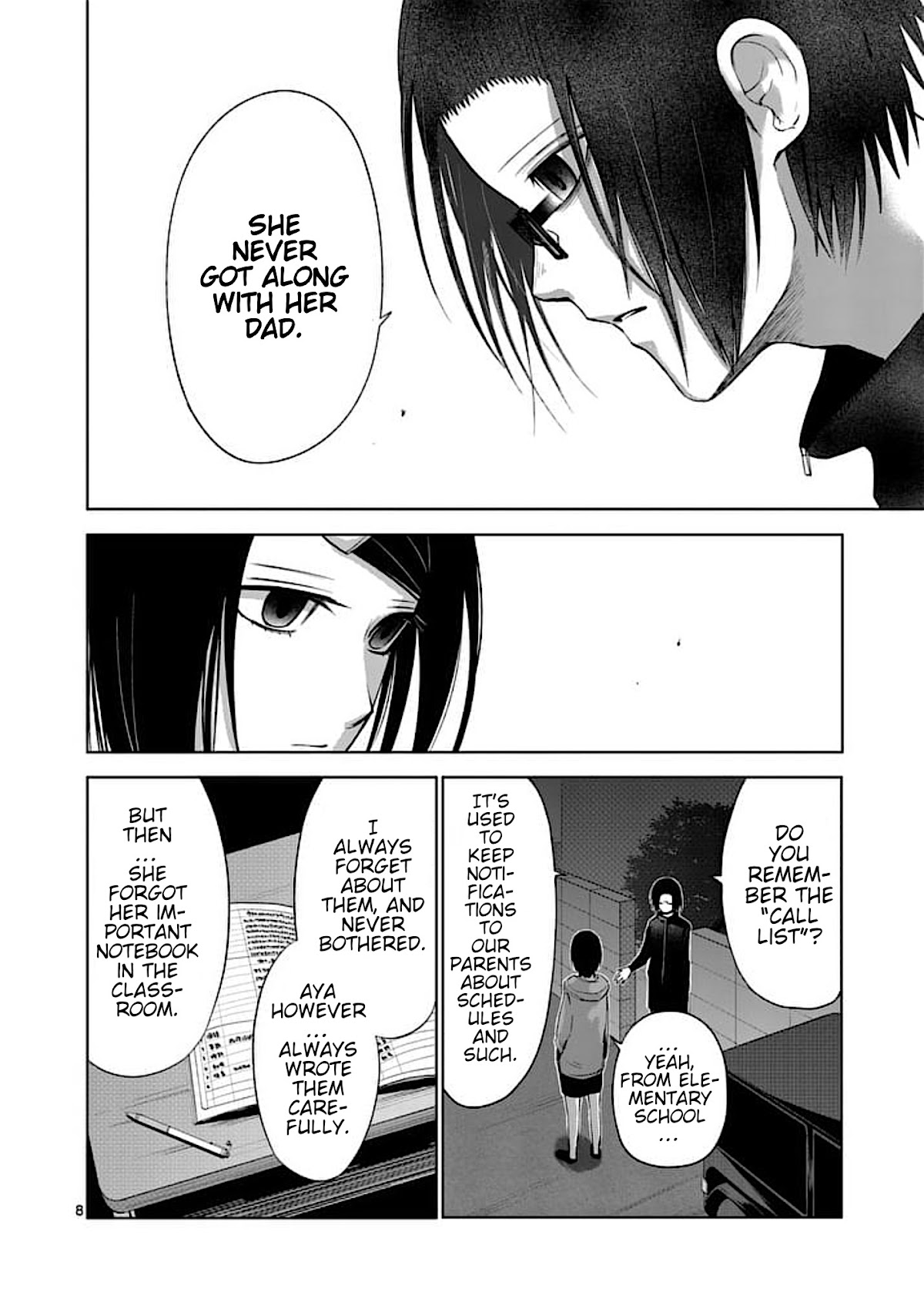 Good Night World Chapter 37 page 8 - Chapter 37