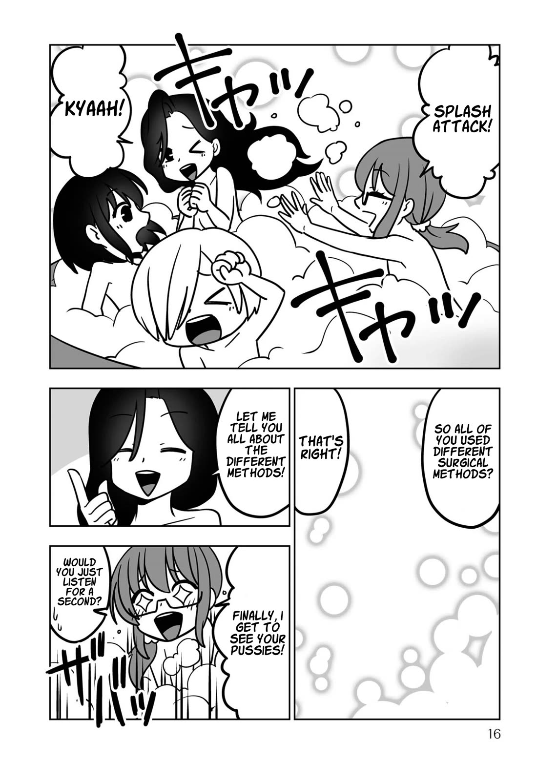 Goodbye Chinchin Welcome Manman (I Wanted to Be an Office Lady so I Had SRS) Chapter 1 page 7 - Chapter 1: How to Get a Sex Change (Girls' Night at the Love Hotel)