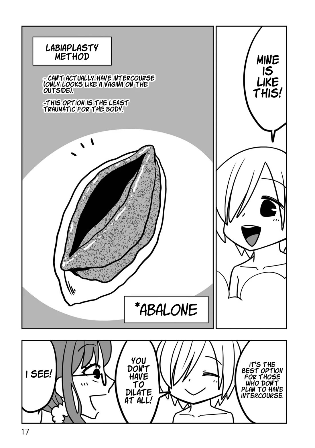 Goodbye Chinchin Welcome Manman (I Wanted to Be an Office Lady so I Had SRS) Chapter 1 page 8 - Chapter 1: How to Get a Sex Change (Girls' Night at the Love Hotel)