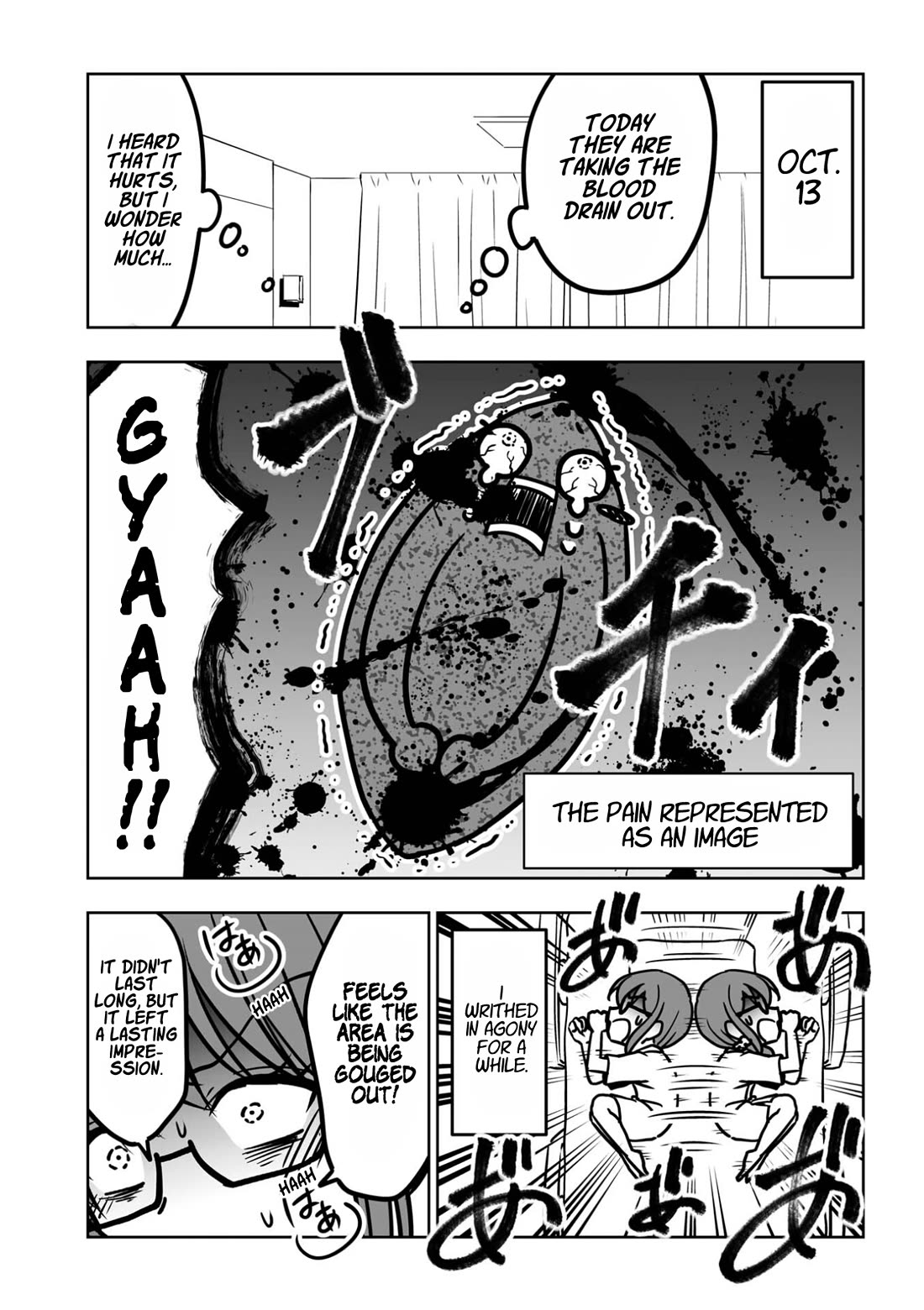 Goodbye Chinchin Welcome Manman (I Wanted to Be an Office Lady so I Had SRS) Chapter 4 page 16 - Chapter 4: Sudden Appearance of the Patchwork Pussy! (Post-Surgery and Discharge)
