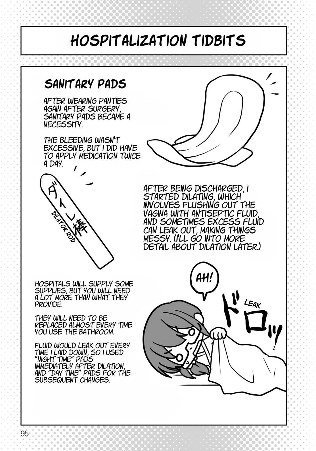 Goodbye Chinchin Welcome Manman (I Wanted to Be an Office Lady so I Had SRS) Chapter 4 page 21 - Chapter 4: Sudden Appearance of the Patchwork Pussy! (Post-Surgery and Discharge)