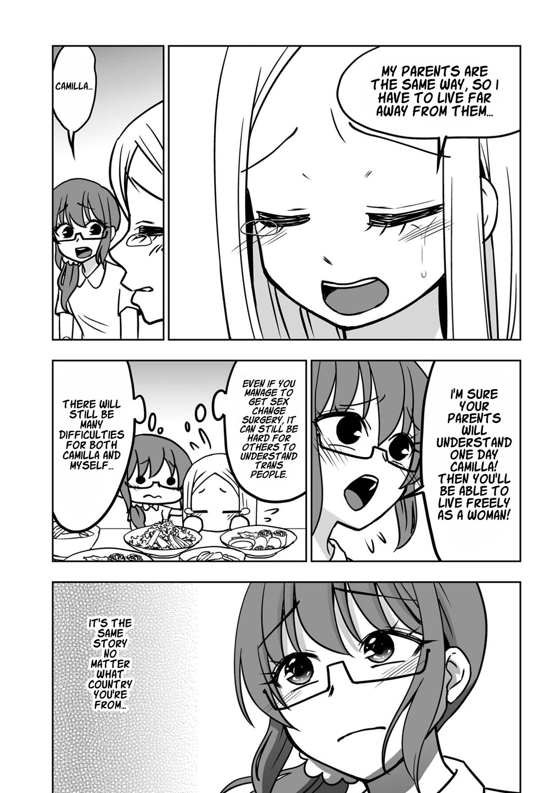 Goodbye Chinchin Welcome Manman (I Wanted to Be an Office Lady so I Had SRS) Chapter 5 page 14 - Chapter 5: Tour Through Dilation Hell! (Discharge and Returning Home)