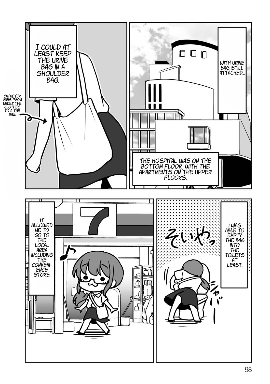 Goodbye Chinchin Welcome Manman (I Wanted to Be an Office Lady so I Had SRS) Chapter 5 page 2 - Chapter 5: Tour Through Dilation Hell! (Discharge and Returning Home)