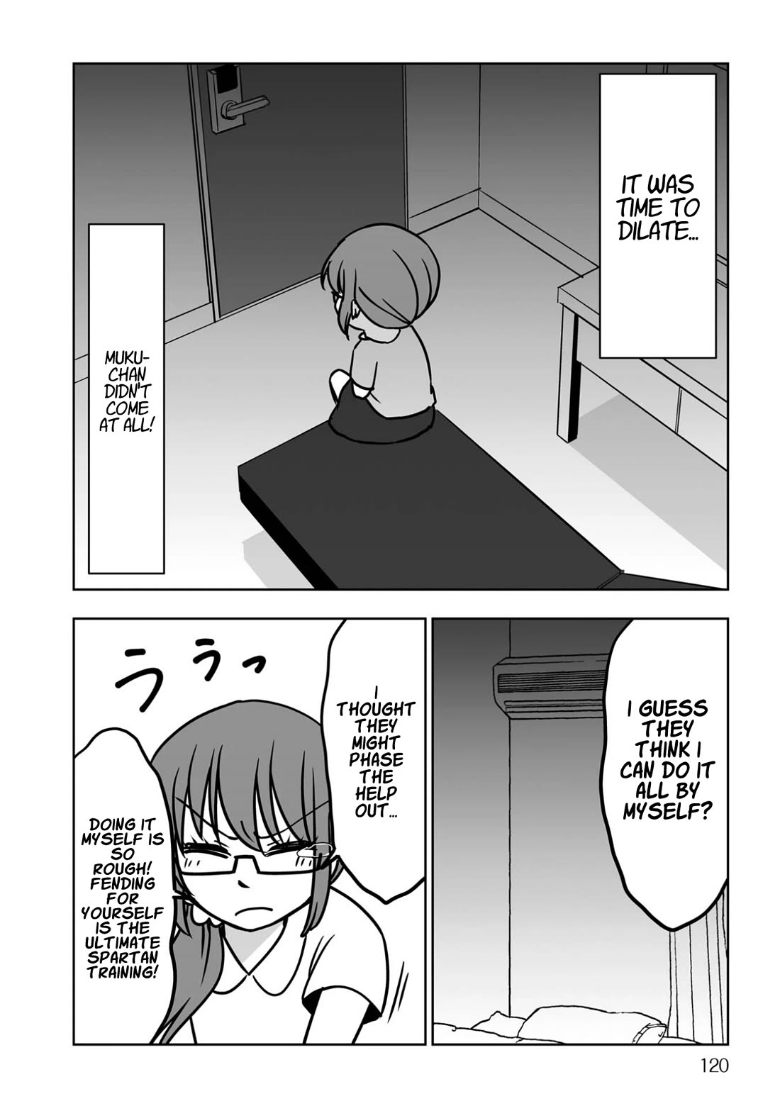 Goodbye Chinchin Welcome Manman (I Wanted to Be an Office Lady so I Had SRS) Chapter 5 page 24 - Chapter 5: Tour Through Dilation Hell! (Discharge and Returning Home)