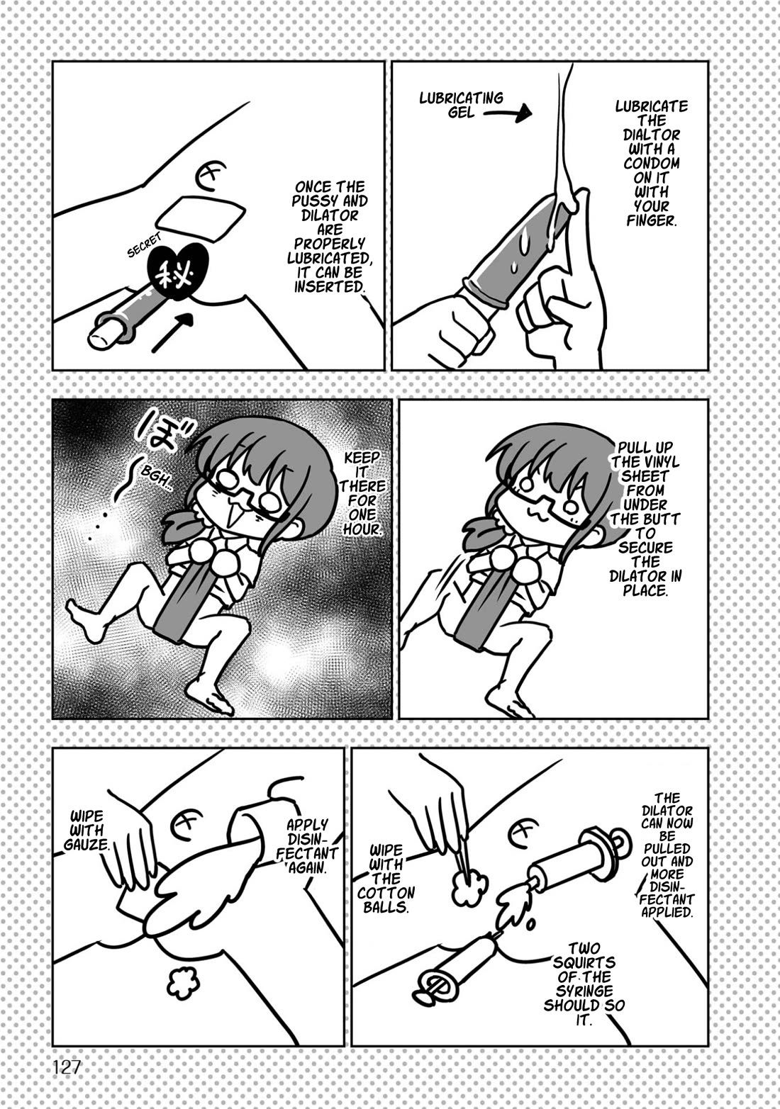 Goodbye Chinchin Welcome Manman (I Wanted to Be an Office Lady so I Had SRS) Chapter 5 page 31 - Chapter 5: Tour Through Dilation Hell! (Discharge and Returning Home)