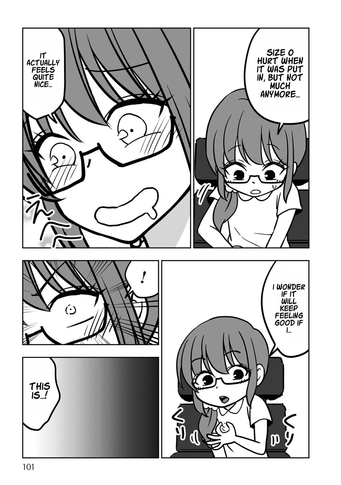 Goodbye Chinchin Welcome Manman (I Wanted to Be an Office Lady so I Had SRS) Chapter 5 page 5 - Chapter 5: Tour Through Dilation Hell! (Discharge and Returning Home)