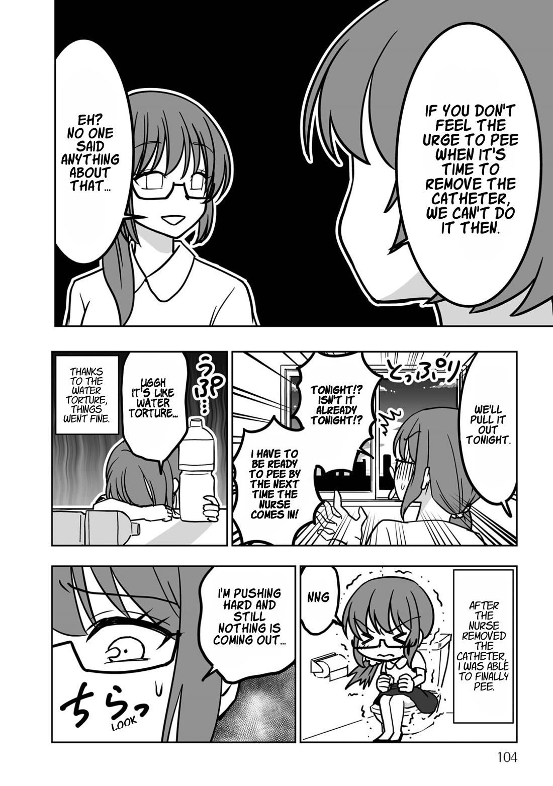 Goodbye Chinchin Welcome Manman (I Wanted to Be an Office Lady so I Had SRS) Chapter 5 page 8 - Chapter 5: Tour Through Dilation Hell! (Discharge and Returning Home)