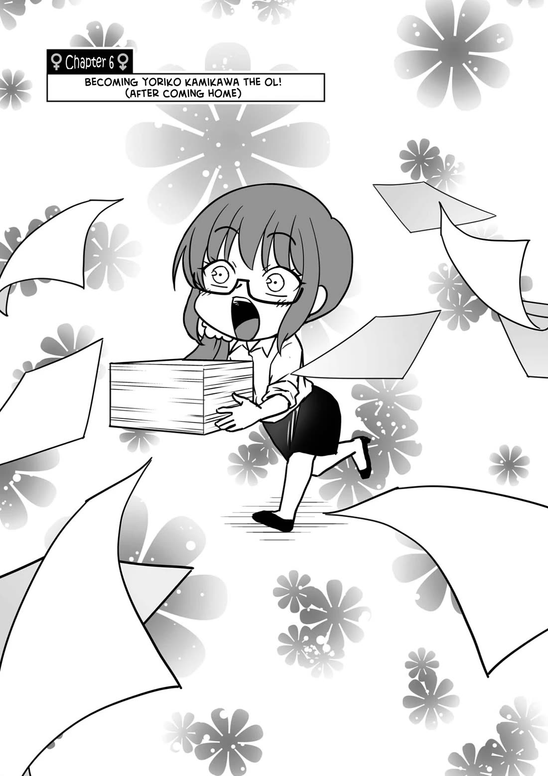 Goodbye Chinchin Welcome Manman (I Wanted to Be an Office Lady so I Had SRS) Chapter 6 page 1 - Chapter 6: Becoming Yoriko Kamikawa, the OL! (Returning Home) [END]