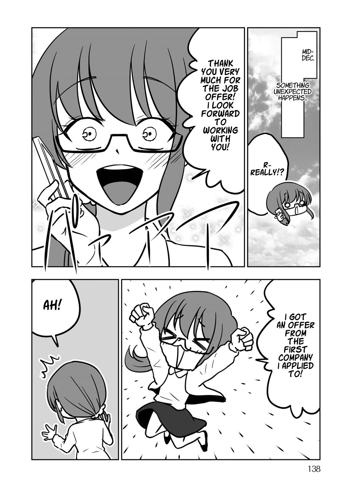 Goodbye Chinchin Welcome Manman (I Wanted to Be an Office Lady so I Had SRS) Chapter 6 page 10 - Chapter 6: Becoming Yoriko Kamikawa, the OL! (Returning Home) [END]