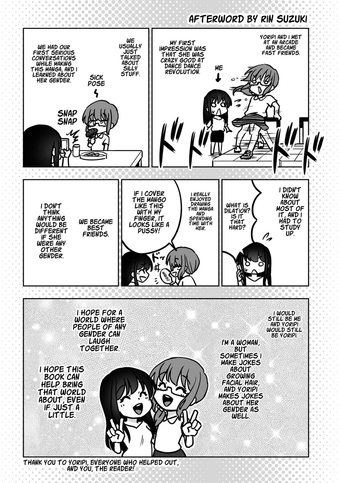 Goodbye Chinchin Welcome Manman (I Wanted to Be an Office Lady so I Had SRS) Chapter 6 page 24 - Chapter 6: Becoming Yoriko Kamikawa, the OL! (Returning Home) [END]