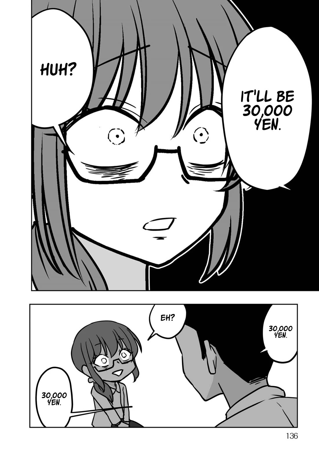 Goodbye Chinchin Welcome Manman (I Wanted to Be an Office Lady so I Had SRS) Chapter 6 page 8 - Chapter 6: Becoming Yoriko Kamikawa, the OL! (Returning Home) [END]