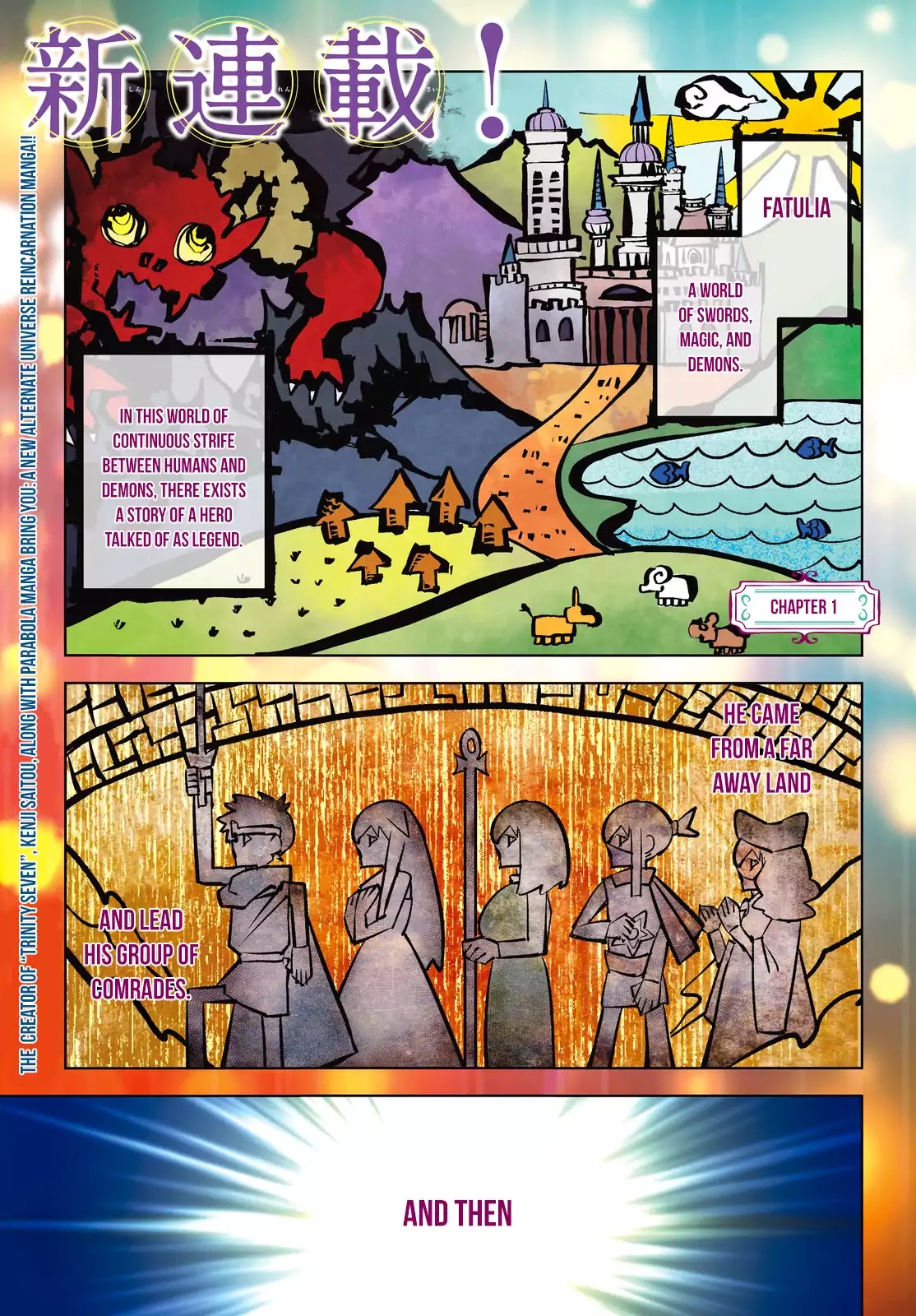 Goodbye Isekai Tensei Chapter 1 page 2 - Chapter 1: You will be reincarnated as a hero!