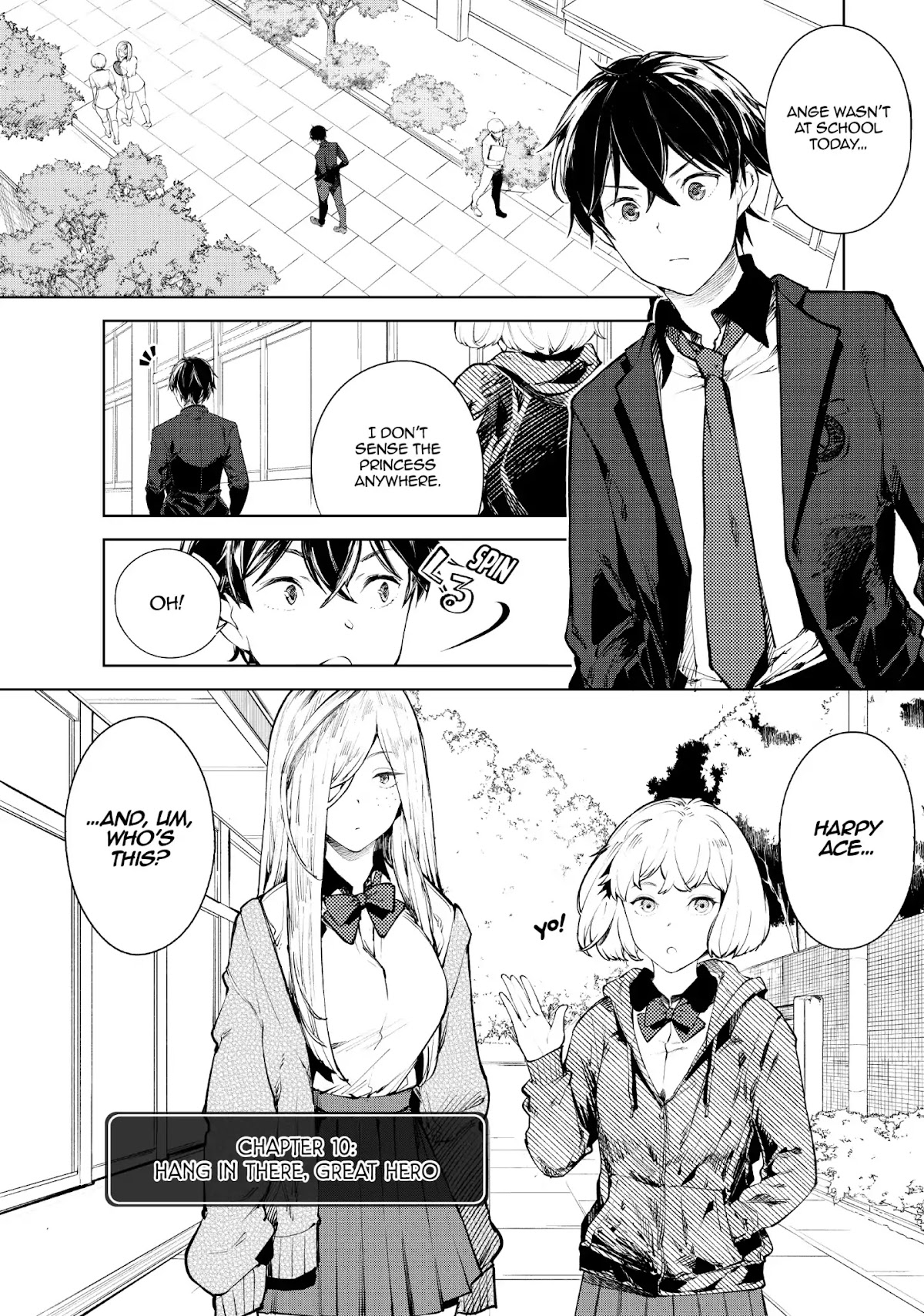 Goodbye Isekai Tensei Chapter 10 page 1 - Chapter 10: Hang In There, Great Hero