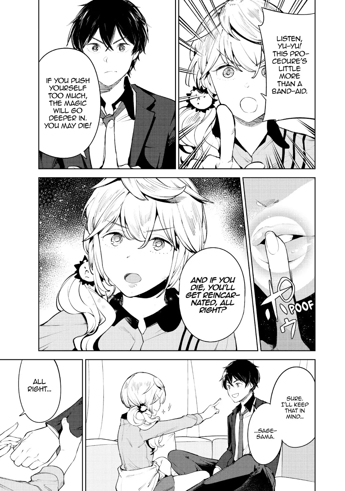 Goodbye Isekai Tensei Chapter 10 page 23 - Chapter 10: Hang In There, Great Hero