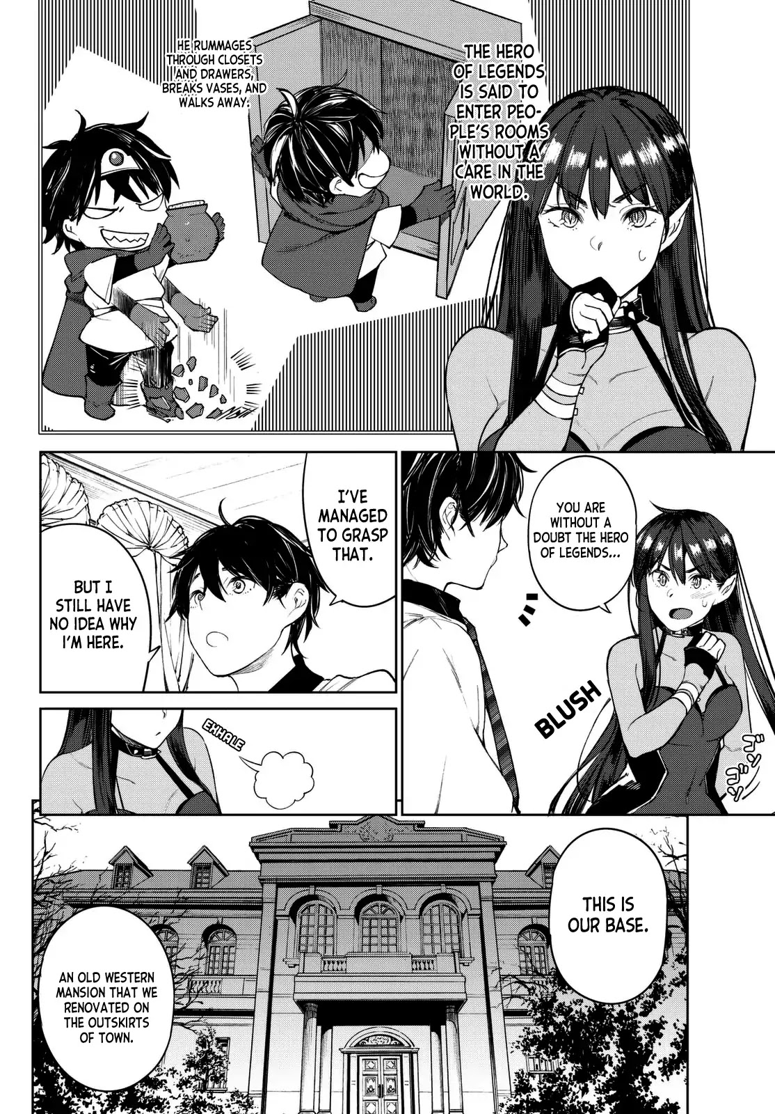 Goodbye Isekai Tensei Chapter 2 page 15 - Chapter 2: I definitely won't let you die, hero!