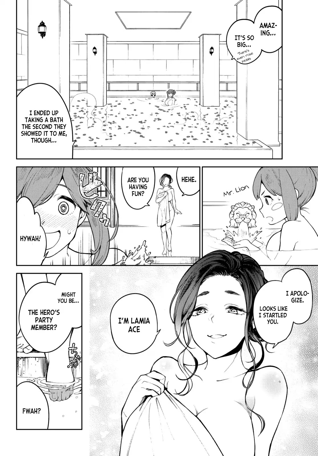 Goodbye Isekai Tensei Chapter 2 page 17 - Chapter 2: I definitely won't let you die, hero!