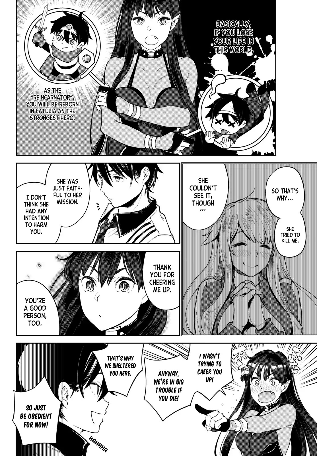 Goodbye Isekai Tensei Chapter 2 page 19 - Chapter 2: I definitely won't let you die, hero!