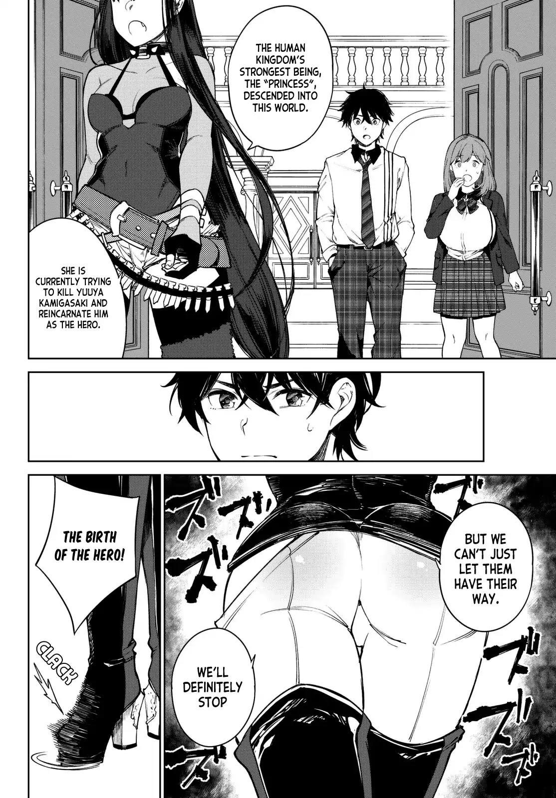 Goodbye Isekai Tensei Chapter 2 page 25 - Chapter 2: I definitely won't let you die, hero!
