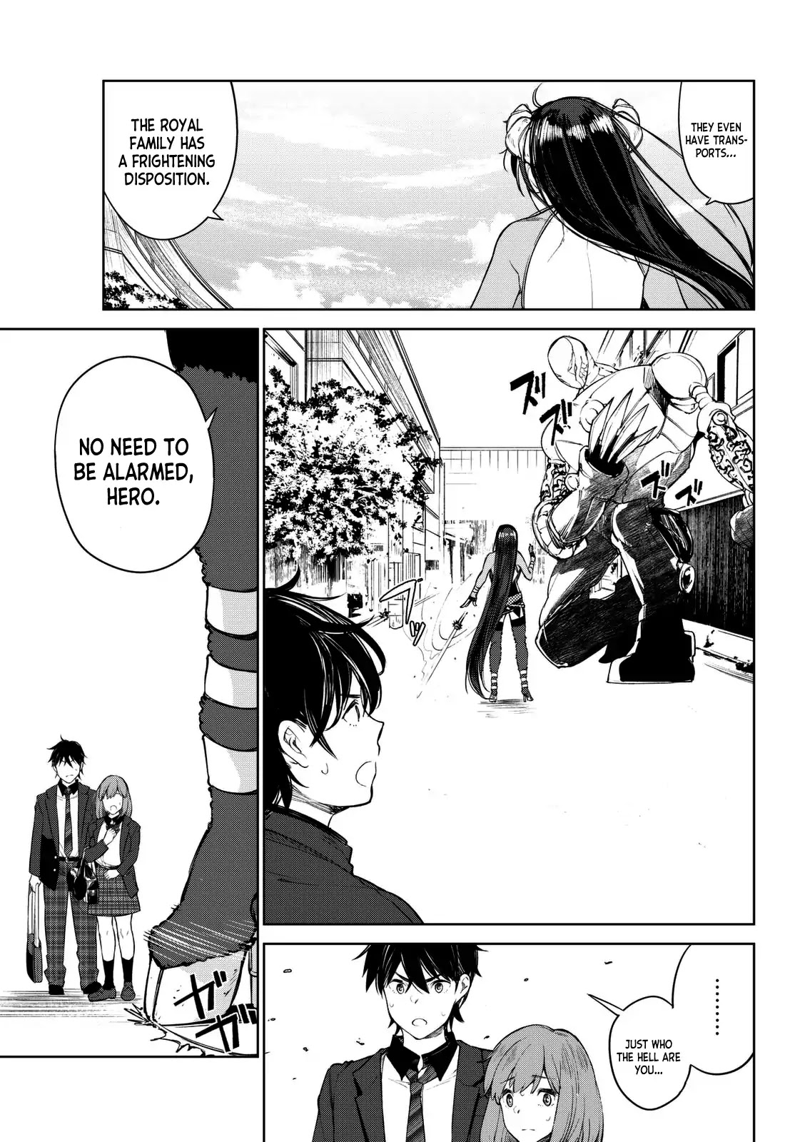 Goodbye Isekai Tensei Chapter 2 page 8 - Chapter 2: I definitely won't let you die, hero!